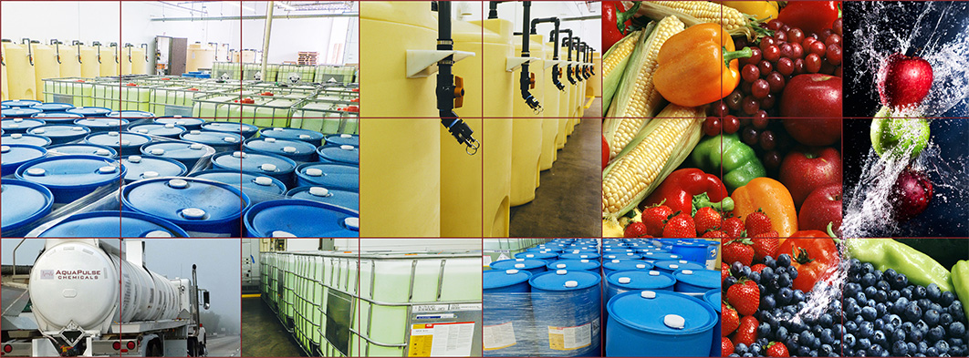 Chemical drums, totes, tanks and fresh produce